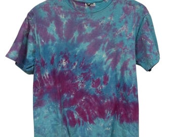 Vintage 90's Oneita Island Dyes Tie Dye Graphic Tee Size Medium