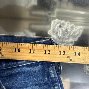 Vintage 90's Wrangler Women's Blue Denim Western Jeans Size 24x32 image 4