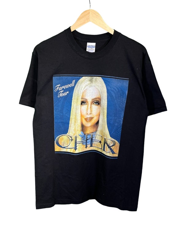 Vintage 2003 Cher Farewell Tour Concert Promo Tee… - image 1