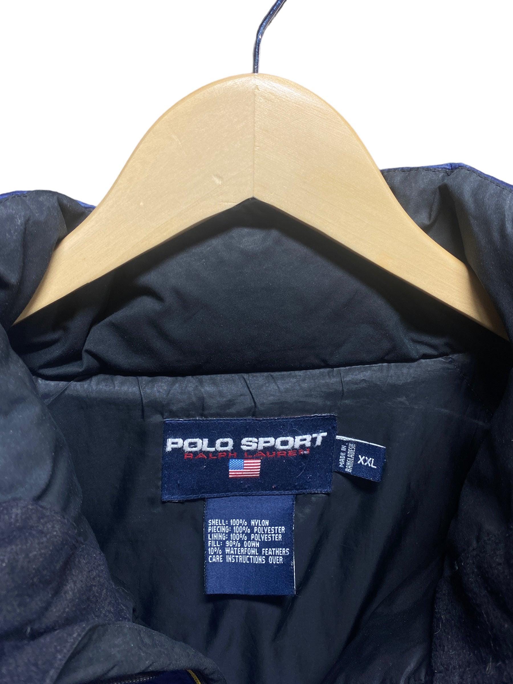 ジャケット・アウター \"90s polo sport\" downjacket M navy vintage 90s EUC Polo Sport Ralph Lauren Goose Down Puffer