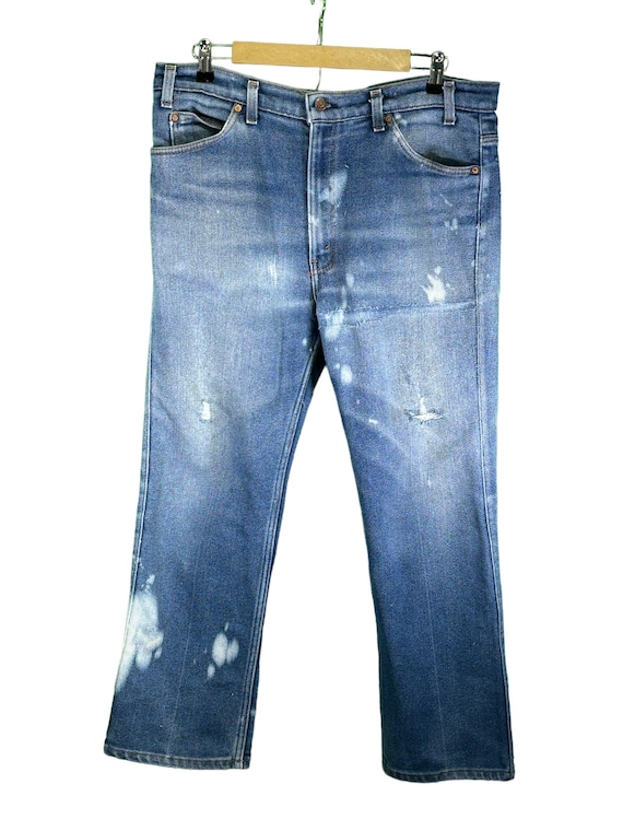 Levi’ｓ517　９８年製　ＭＡＤＥ　ＩＮ　ＵＳＡ Vintage Levi 517 Bleach Medium Wash Made in USA Jeans Size 36x28