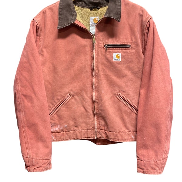 Vintage Pink Carhartt Jacket Etsy