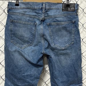 True Religion Relaxed Denim Shorts Size 33 image 3