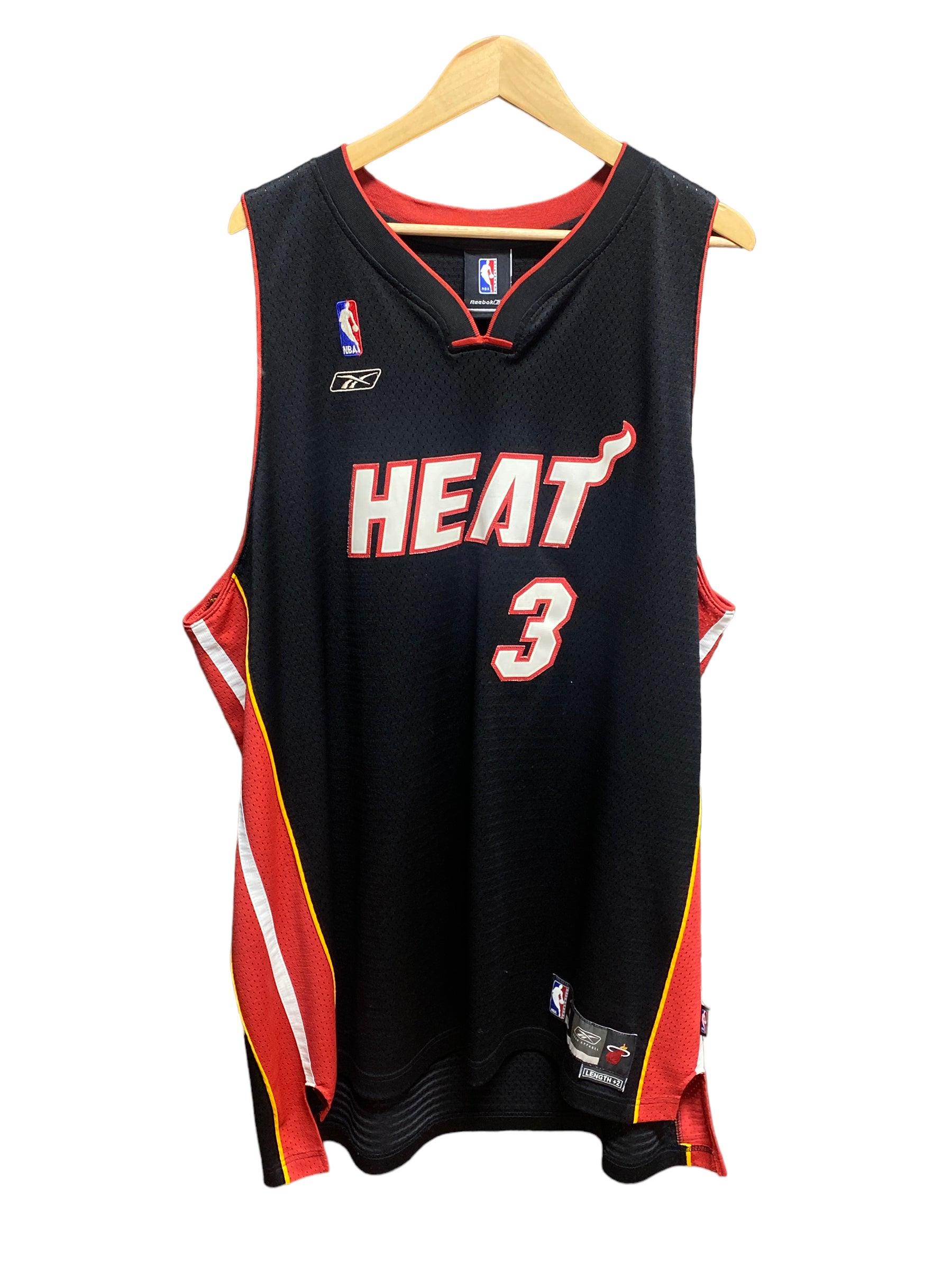 Reebok Miami Heat Dwayne Wade Jersey Size XXL - Etsy