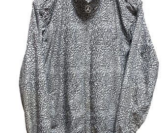 Chaqueta Jordan Brand Fire Red 3 con estampado de elefante, lanzamiento 2007, talla XL