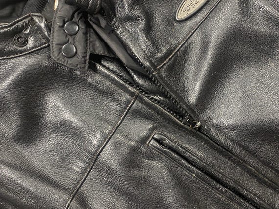 Vintage Harley Davidson FXRG Series 1 Genuine Leather Biker