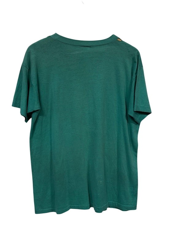 T-shirt Vintage 70s/80s 'Lazy Worker' - I'd Quit Job But Only Place I Sleep - Roach Art