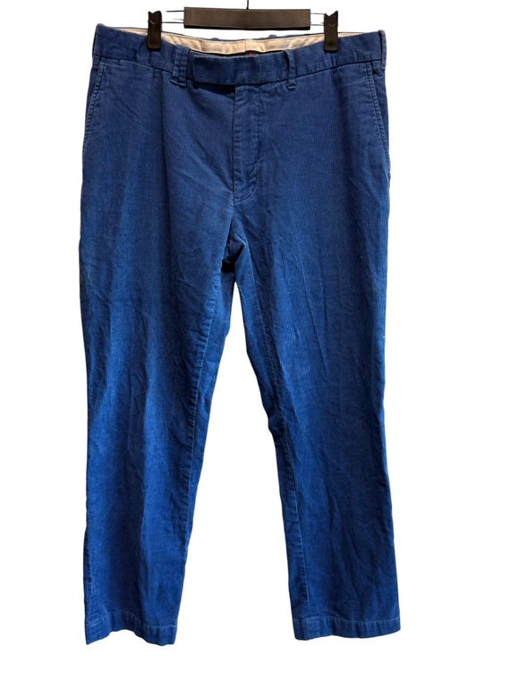 Vintage 90's Polo Ralph Lauren Blue Corduroy Pants Size 33x29 - Etsy