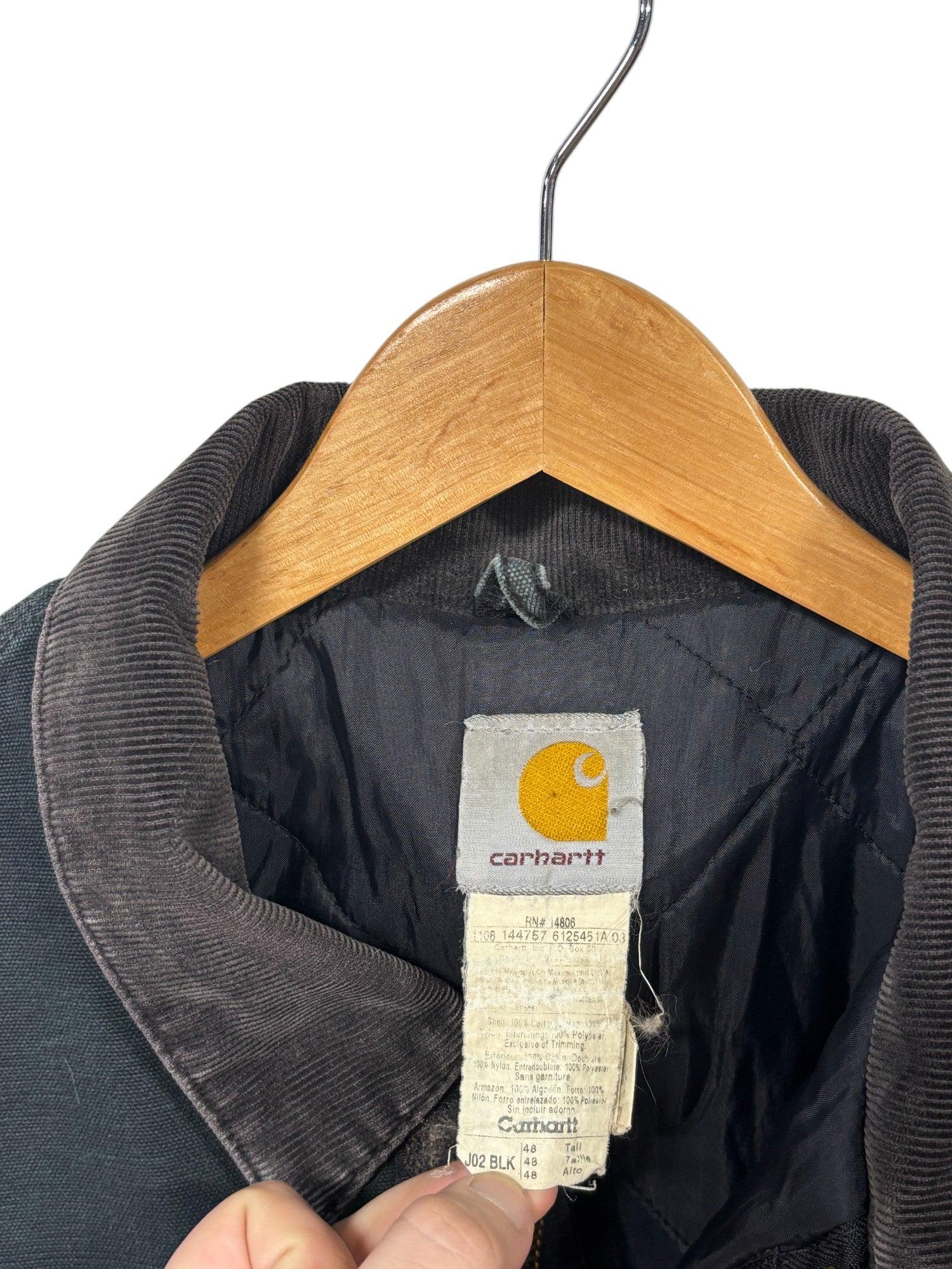 最終値下げ！カーハート型VINTAGE HEADSblack denimVEST 最終値下げ！カーハート型VINTAGE HEADSblack denimVEST - メルカリ