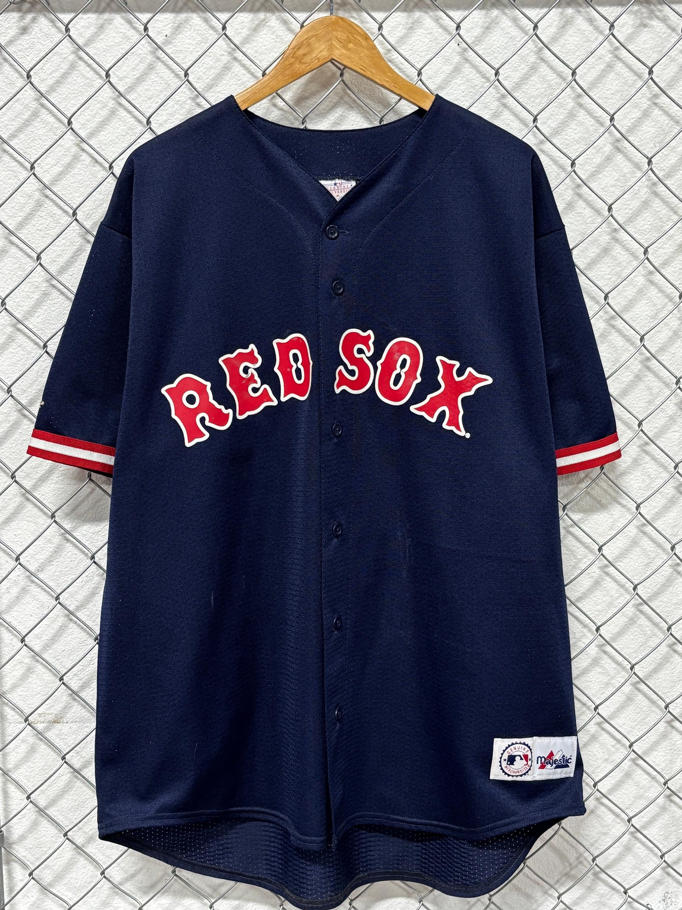 Majestic Red Sox - Etsy