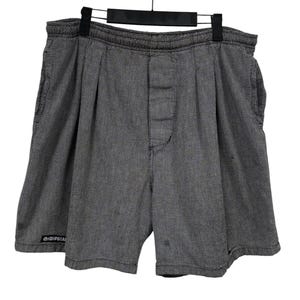 Vintage 90&#39;s Hoopgear Baggy Grey Shorts Size XL
