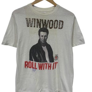 Pull Tour Eric Clapton / Steve Winwood 2010 Taille M Bleu - Occasion Très Bon état - Sweater Vintage