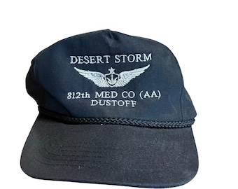 Vintage militaire Desert Storm-hoed uit de jaren 90