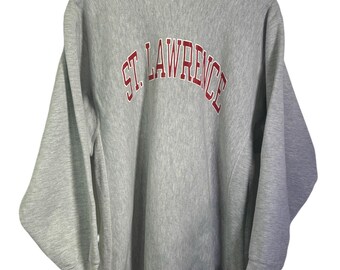 90’s Champion Reverse Weave ST. LAWRENCE Vintage 90's Distressed Champion Reverse Weave St. Lawrence