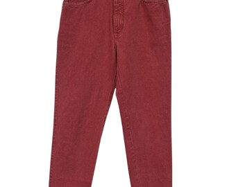 Vintage 90's Levi's Women's Clay Red Denim Jeans Size 26x32