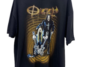 1984 OZZY OSBOURNE Tattoo Tee Vintage Rare Concert Tour Rock Metal