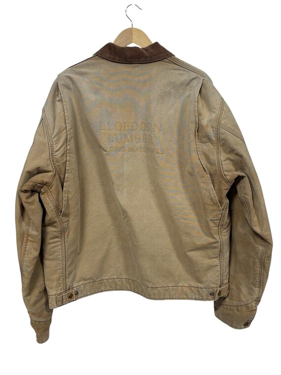 Vintage Carhartt Made in USA J01 Brown Detroit Jacket Blanket