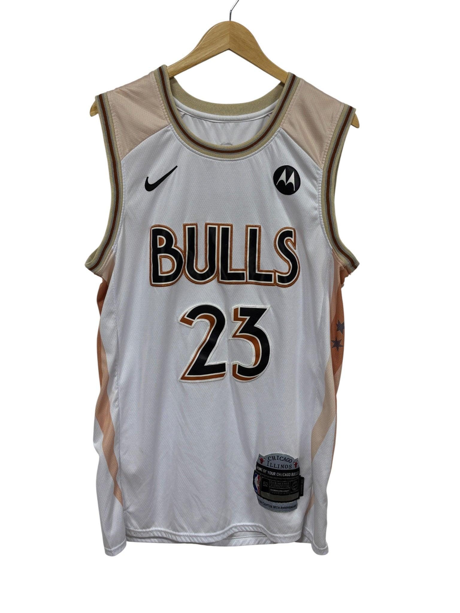 Nike Chicago Bulls City Jersey #23 Jordan Size XXL - Etsy Israel