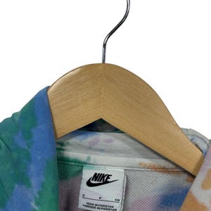 Nike Tie Dye Swoosh Logo Hoodie Size Small image 3