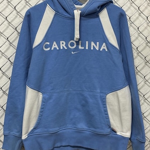 Vintage Y2K Nike North Carolina Tar Heels Center Swoosh Hoodie Größe S Bild 1