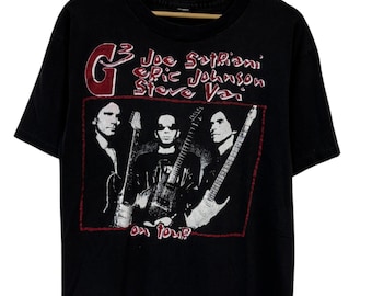 Vintage 2004 Steve Vai G3 T-shirt /large/g3 Tour Joe Satriani