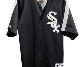90's Vintage Chicago White Sox MLB pinstripe jersey