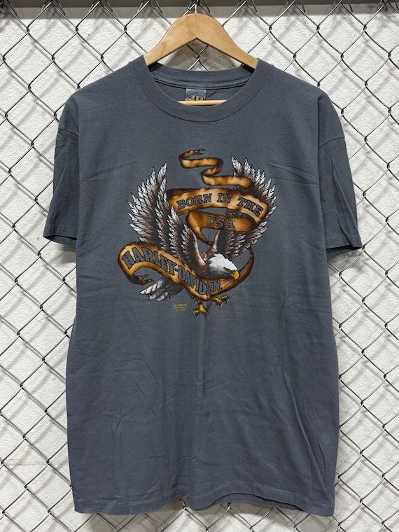 HARLEY DAVIDSON 1990 EMBLEM OATMEAL XL