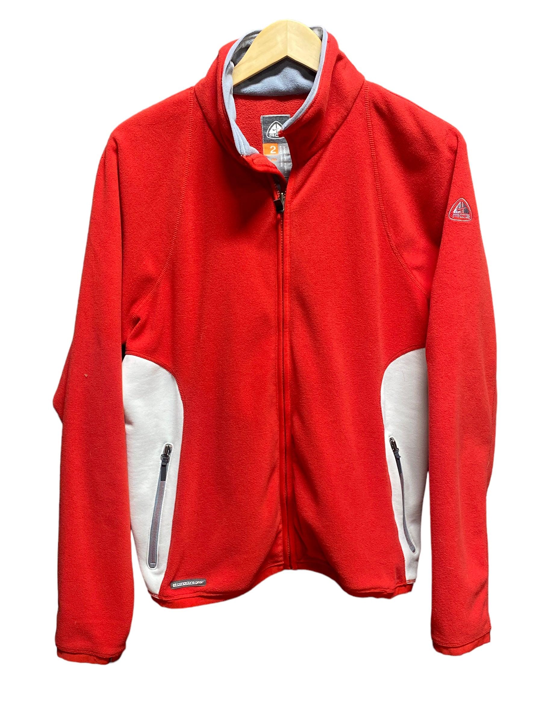 Vintage Nike ACG Fleece Thermal Layer 2 Zip up Jacket Size XL - Etsy