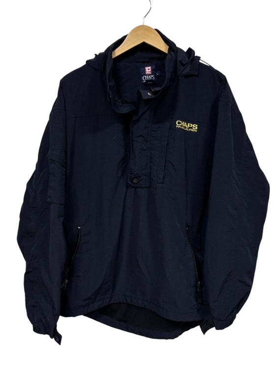 Vintage 90's Chaps Ralph Lauren Quarter Zip Anorak Jacket Size