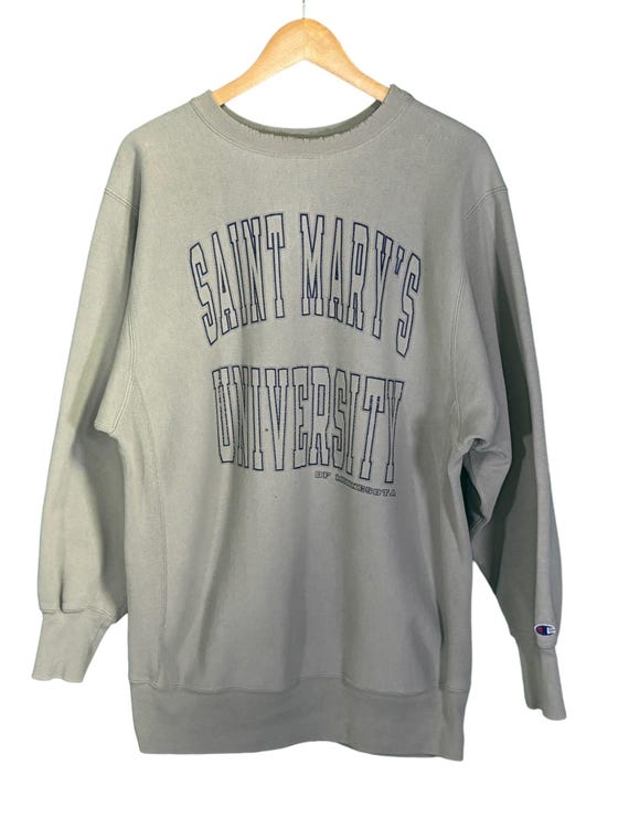 Vintage 90's Champion Reverse Weave Saint Mary's University