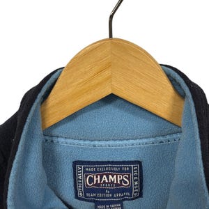 Vintage 00's University North Carolina Tar Heels Quarter Zip Sweater Size Small image 3