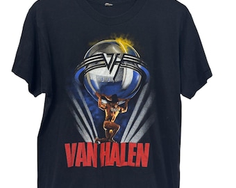 Vintage 1986 Van Halen 5150 USA Tour Band Tee Size Small