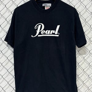 Vintage 90's Pearl Drums the Best Reason Graphic Tee Size Large image 1