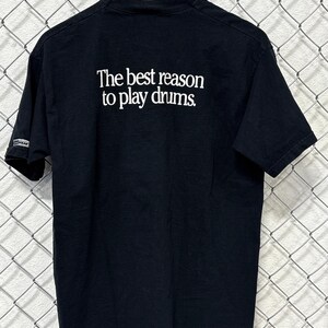 Vintage 90's Pearl Drums the Best Reason Graphic Tee Size Large image 3