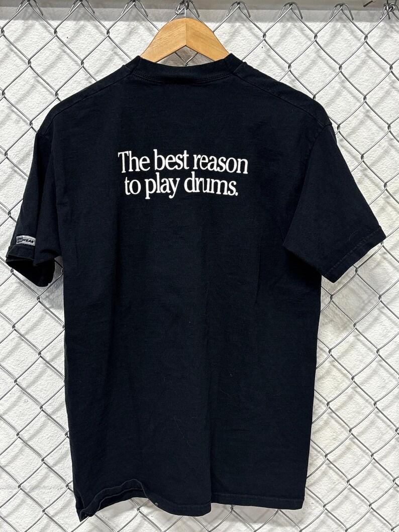 Vintage 90's Pearl Drums the Best Reason Graphic Tee Size Large image 3