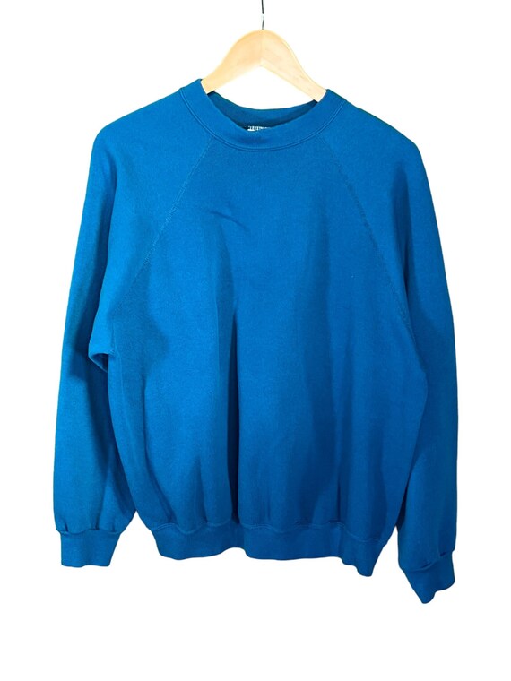Sweat athlétique Discus vintage années 90 blanc homme 2XL