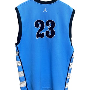 00er Jordan Brand 23 UNC Blau Jersey Size XXL Bild 2