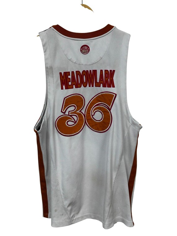 Vintage Harlem Globetrotters Meadowlark #36 Basketball Jersey Size