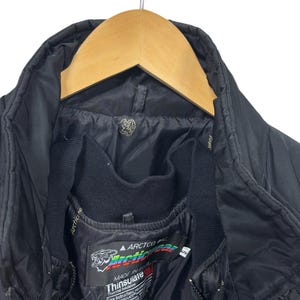 Vintage 90's Arctic Cat Insulated Ski Jacket Size Small image 3