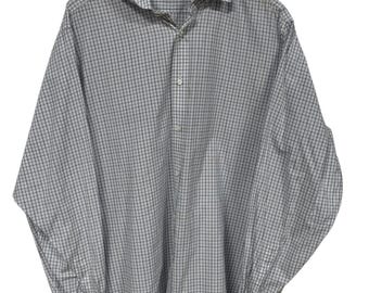 Polo Ralph Lauren Purple Label Checkered Button Up Shirt Size XL