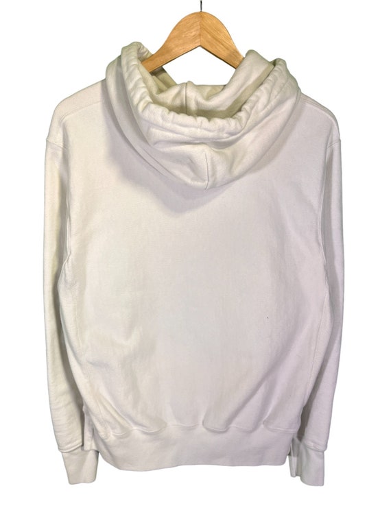 Vintage 00's Champion White Reverse Weave Hoodie … - image 2