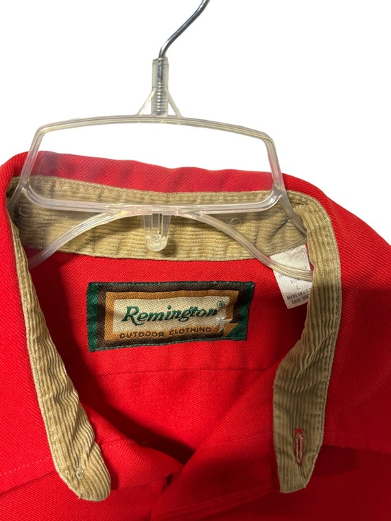 Vintage 90's Remington Button Up Work Shirt Size … - image 3