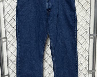 Vintage Y2K Levi's Silver Tab Medium Wash Baggy Skater Jeans Storlek 37x30
