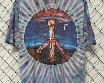 Vintage 90s Michael Mike Dubois Not Fade Away 1993 Tie Dye
