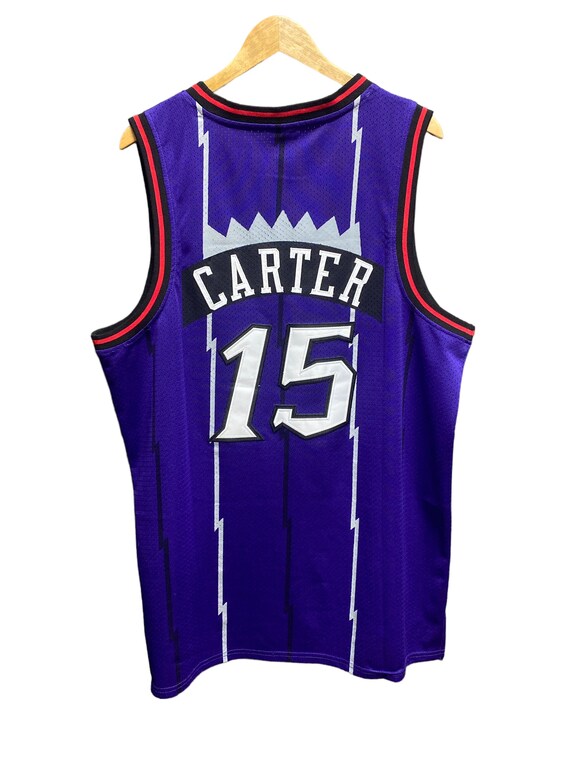 Vince Carter Nike Purple #15 Toronto Raptors Vintage Basketball