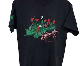 Maglietta Nike Washington Bloomsday Marathon Finisher vintage del 1985, taglia media