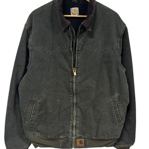 Vintage Carhartt Moss Green Santa Fe Work Jacket Size XL - Etsy