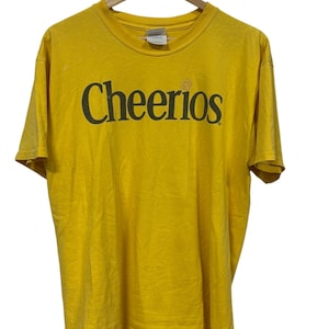 Vintage Cheerios Cereal Graphic Tee Size Large