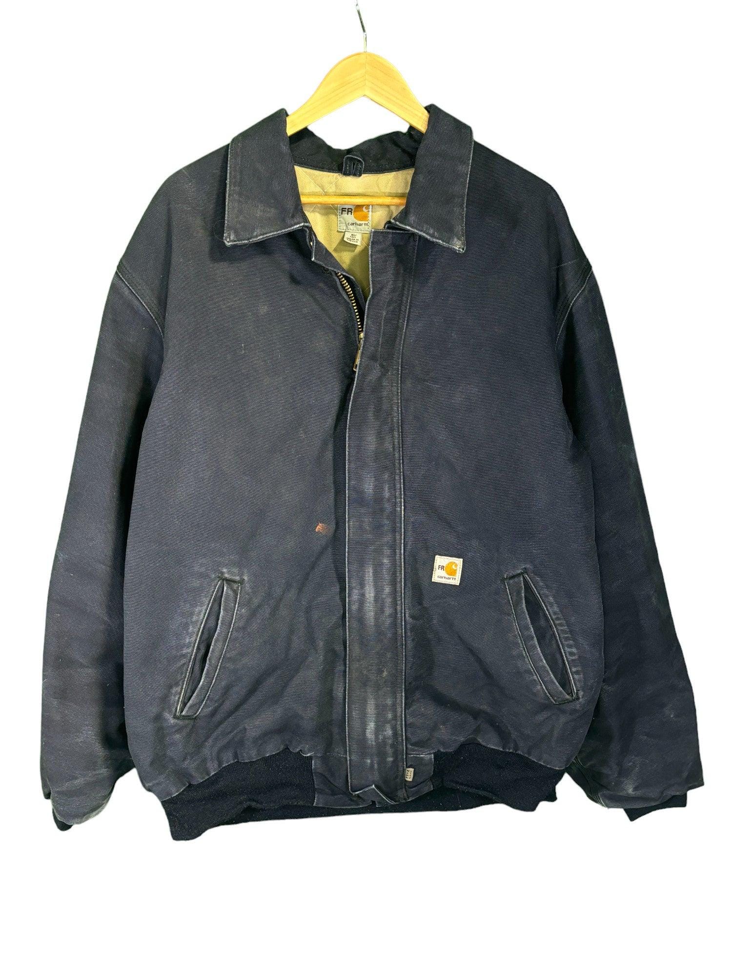 Carhartt FRジャケット ネイビー Carhartt | FR Full Swing Quick Duck Coat | Dark Navy - FR