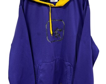 Vintage Y2K And-1 Basketball Logo Hoodie Size XXL